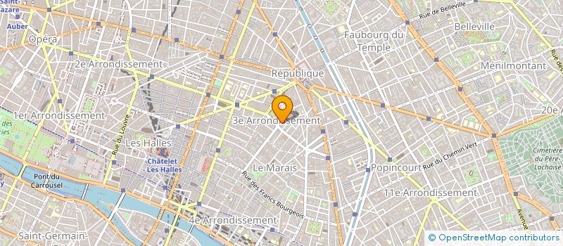 localisation de l'entreprise MONSIEUR WALTER GELU à PARIS