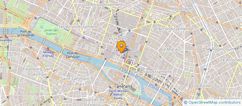 localisation de l'entreprise MONSIEUR WALTER GRIFO à PARIS