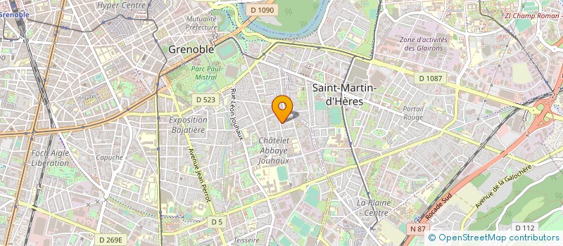 localisation de l'entreprise MONSIEUR WALTER KOFMAN  GRENOBLE