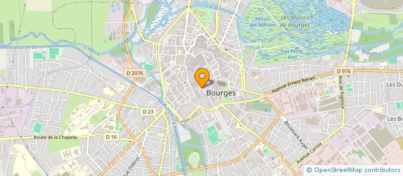 localisation de l'entreprise MONSIEUR WALTER LANOTTE à BOURGES