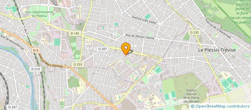 localisation de l'entreprise MONSIEUR WALTER MANGONE à CHAMPIGNY-SUR-MARNE