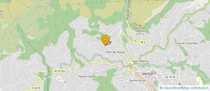 localisation de l'entreprise MONSIEUR WALTER MECKLINGER à VENCE