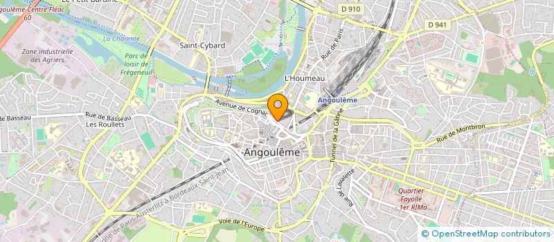 localisation de l'entreprise MONSIEUR WALTER MEJIA CALLE à ANGOULEME