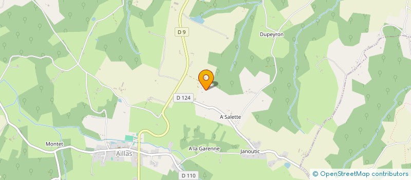 localisation de l'entreprise MONSIEUR WALTER MORASSUT à AILLAS