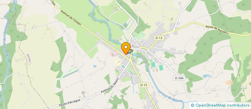 localisation de l'entreprise MONSIEUR WALTER PERCEVAUX  AMOU