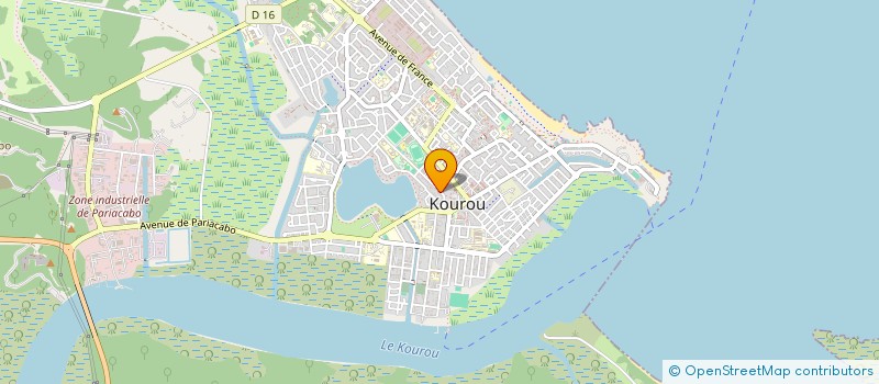 localisation de l'entreprise MONSIEUR WALTER PIKIENTIO à KOUROU
