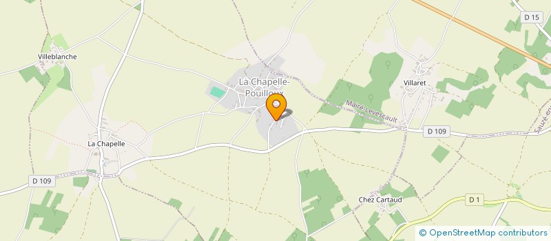 localisation de l'entreprise MONSIEUR WALTER RUMSEY  LA CHAPELLE-POUILLOUX