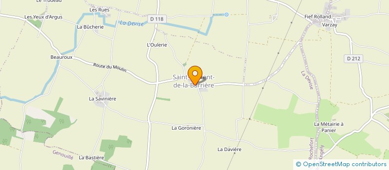 localisation de l'entreprise MONSIEUR WALTER SABATINI  LA DEVISE