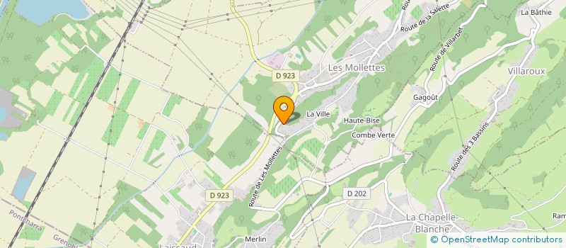 localisation de l'entreprise MONSIEUR WALTER SEPUKA à PORTE-DE-SAVOIE