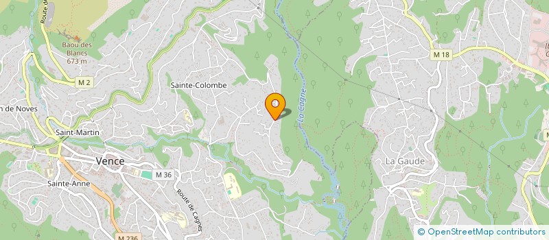 localisation de l'entreprise MONSIEUR WALTER SUNE  VENCE