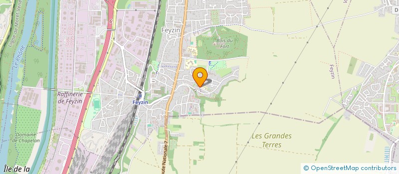 localisation de l'entreprise MONSIEUR WALTER TAVARES ALMEIDA  FEYZIN