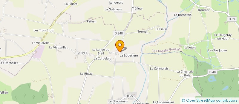 localisation de l'entreprise MONSIEUR WALTER VAN WAESBERGHE  MERNEL