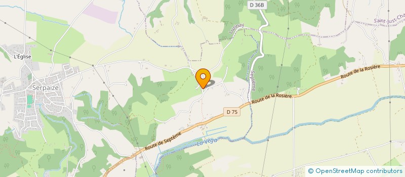 localisation de l'entreprise MONSIEUR WALTER VEYROT  SERPAIZE