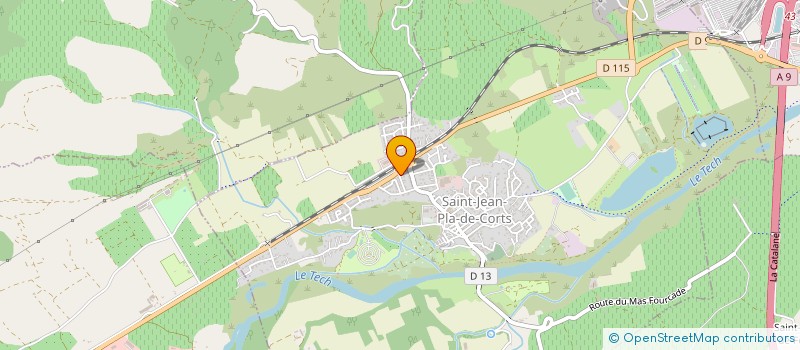 localisation de l'entreprise MONSIEUR WALTER VOICU  SAINT-JEAN-PLA-DE-CORTS