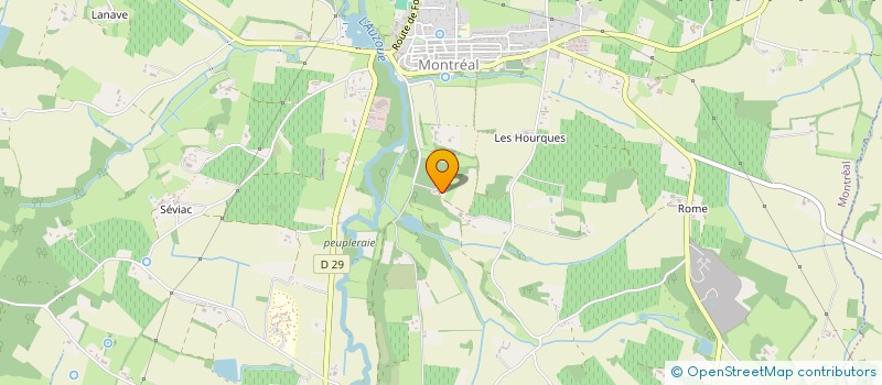 localisation de l'entreprise MONSIEUR WALTER VROOM  CASTELNAU D'AUZAN LABARRERE