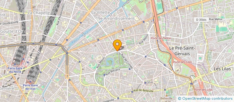 localisation de l'entreprise MONSIEUR WALTER WILLEMIN  PARIS