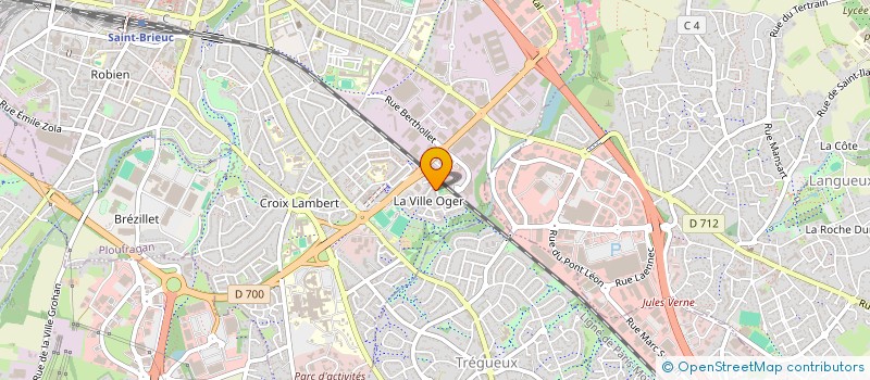 localisation de l'entreprise MONSIEUR WALY BIDANESSY à SAINT-BRIEUC