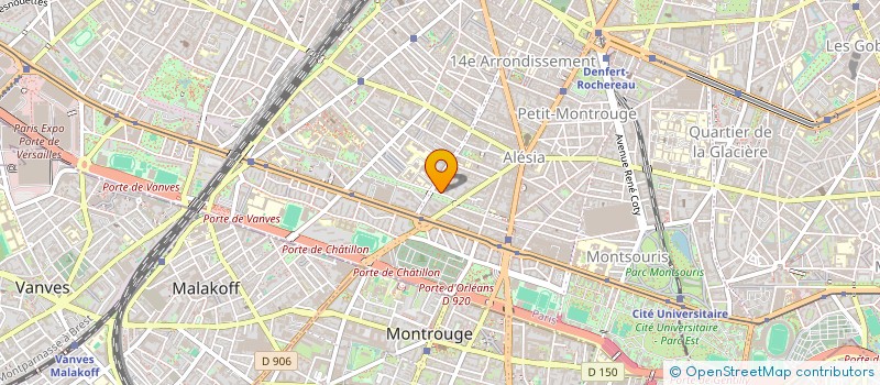 localisation de l'entreprise MONSIEUR WALY DABO  PARIS