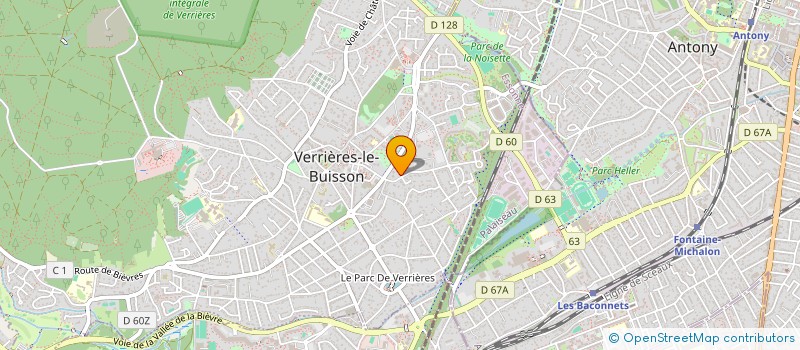 localisation de l'entreprise MONSIEUR WALY DIA à VERRIERES-LE-BUISSON