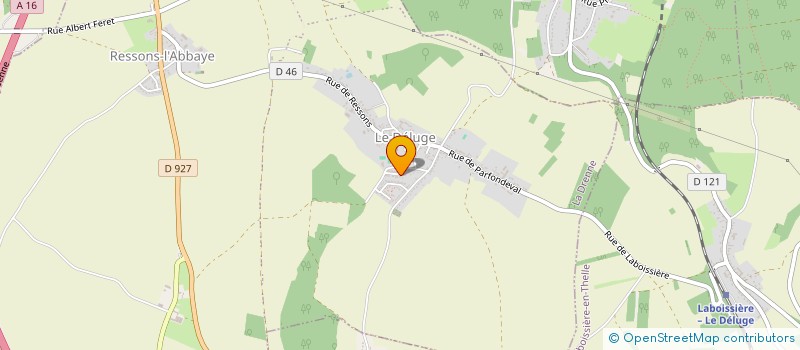 localisation de l'entreprise MONSIEUR WALYD BETTOYA  LA DRENNE