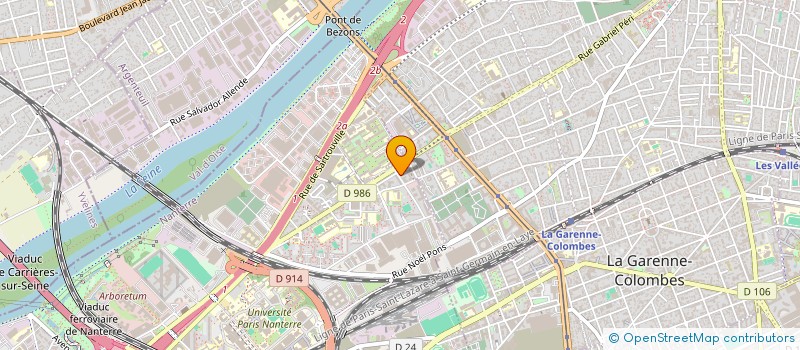 localisation de l'entreprise MONSIEUR WALYD SMAINI  NANTERRE