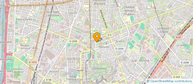 localisation de l'entreprise MONSIEUR WANAISS SAFTA-MESTIRI à GRENOBLE