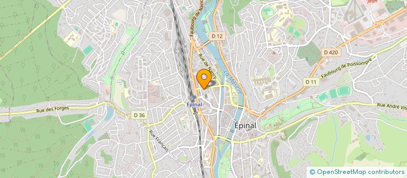 localisation de l'entreprise MONSIEUR WANDRILLE ACHARD  EPINAL