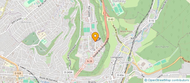 localisation de l'entreprise MONSIEUR WANEES SARREB  ROUEN