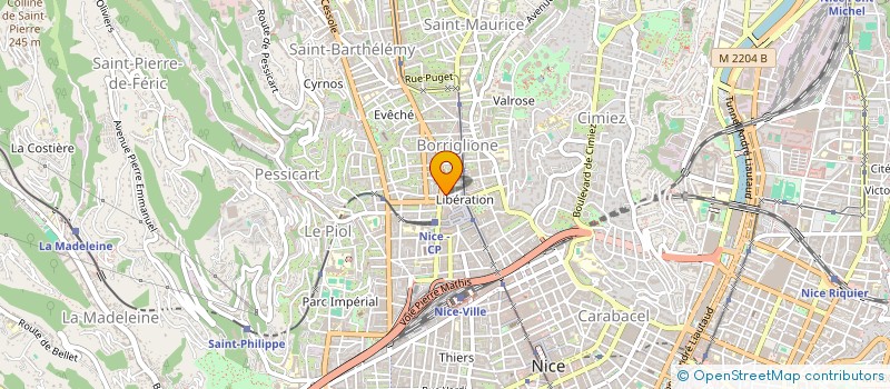 localisation de l'entreprise MONSIEUR WANG TAWA à NICE