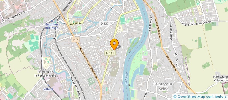 localisation de l'entreprise MONSIEUR WANGNIGNI OKEYODE  RIS-ORANGIS