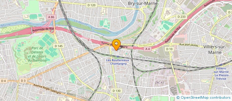 localisation de l'entreprise MONSIEUR WANIS DAHAM  CHAMPIGNY-SUR-MARNE