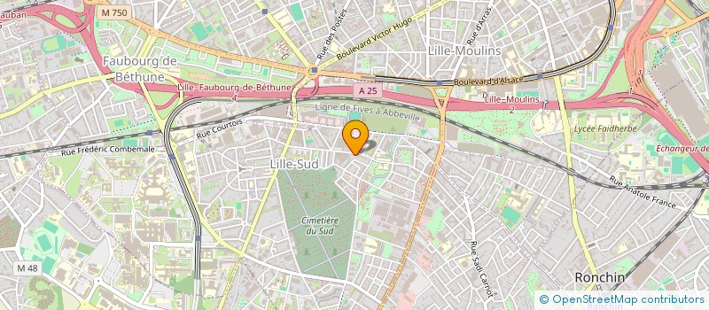 localisation de l'entreprise MONSIEUR WANIS SEGHIR à LILLE