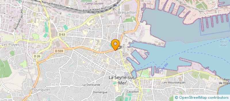 localisation de l'entreprise MONSIEUR WANIS TEMIME à LA SEYNE-SUR-MER