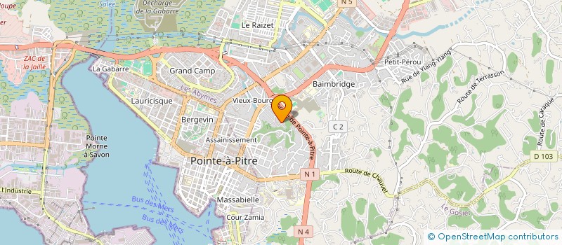 localisation de l'entreprise MONSIEUR WANKY ALTINO à LES ABYMES