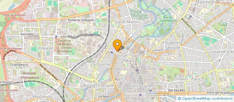 localisation de l'entreprise MONSIEUR WANNIS EL MESSAOUDI  MONTAUBAN-DE-BRETAGNE