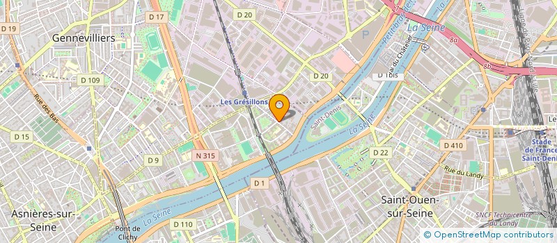 localisation de l'entreprise MONSIEUR WANYS ZAIMEDDINE à ASNIERES-SUR-SEINE