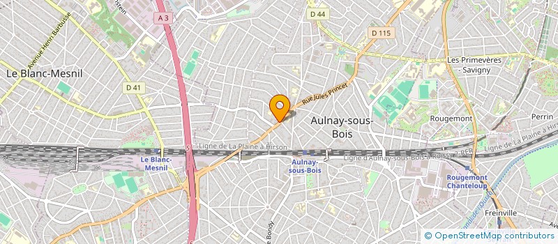 localisation de l'entreprise MONSIEUR WANZUAMI KONGOLO à AULNAY-SOUS-BOIS
