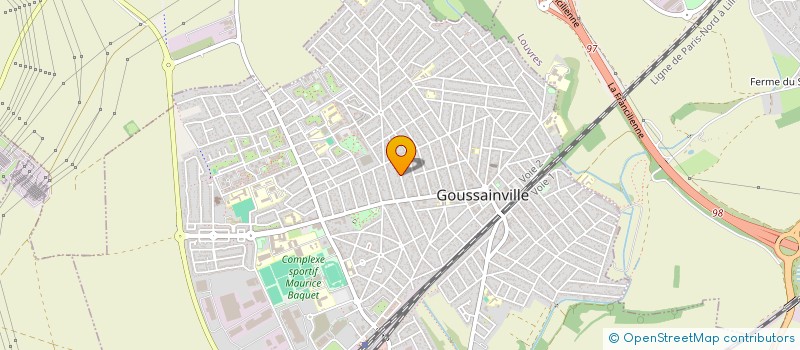 localisation de l'entreprise MONSIEUR WAQAR ALI  GOUSSAINVILLE