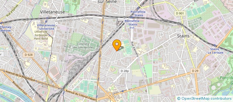 localisation de l'entreprise MONSIEUR WAQAR KHAN à PIERREFITTE-SUR-SEINE
