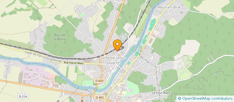 localisation de l'entreprise MONSIEUR WAQAR SHEEKH AZHAR à LA FERTE-SOUS-JOUARRE