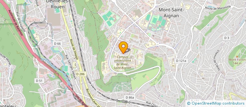 localisation de l'entreprise MONSIEUR WARDAN HAMZA ZERIGAT à MONT-SAINT-AIGNAN