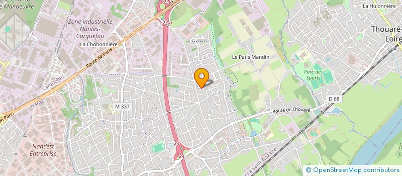 localisation de l'entreprise MONSIEUR WARDI SALIM à SAINTE-LUCE-SUR-LOIRE