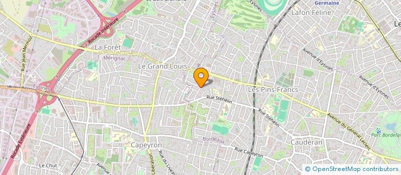 localisation de l'entreprise MONSIEUR WAREN DALBERA-KLEIN  BORDEAUX