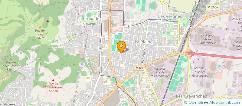 localisation de l'entreprise MONSIEUR WAREN MBENGI  CLERMONT-FERRAND