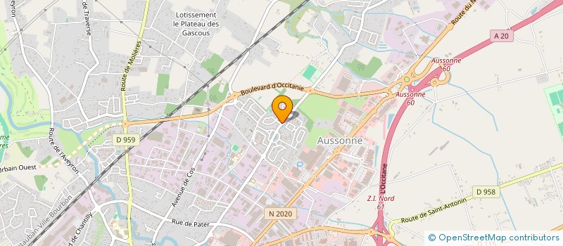 localisation de l'entreprise MONSIEUR WAREN NANGUET  MONTAUBAN