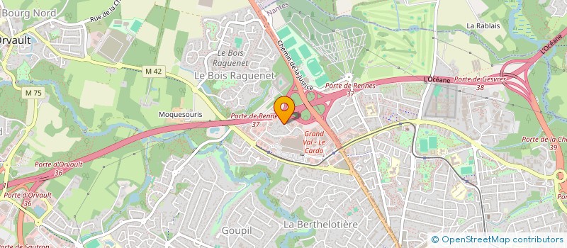 localisation de l'entreprise MONSIEUR WARENNE VIS à ORVAULT