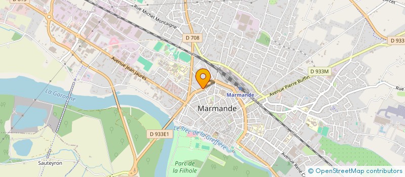 localisation de l'entreprise MONSIEUR WARREN BAPES à MARMANDE
