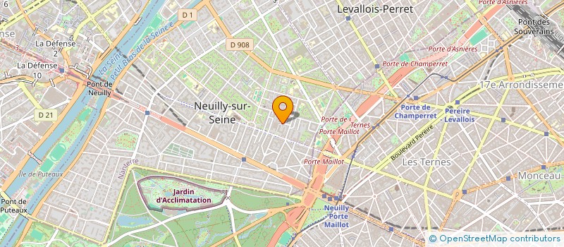 localisation de l'entreprise MONSIEUR WARREN BEUREL à NEUILLY-SUR-SEINE