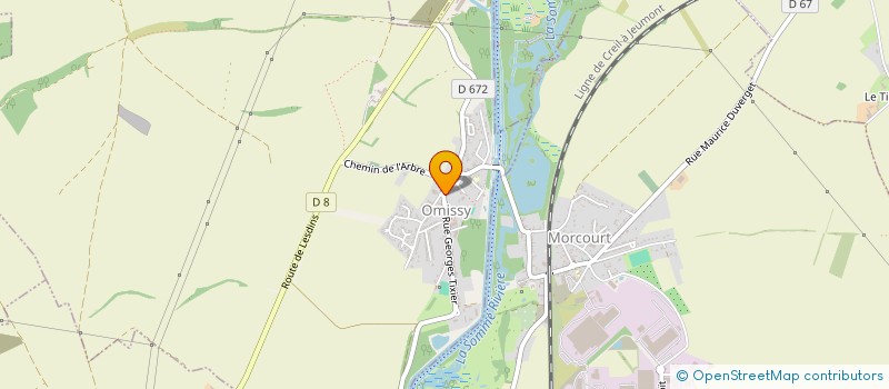 localisation de l'entreprise MONSIEUR WARREN BIROUD  OMISSY