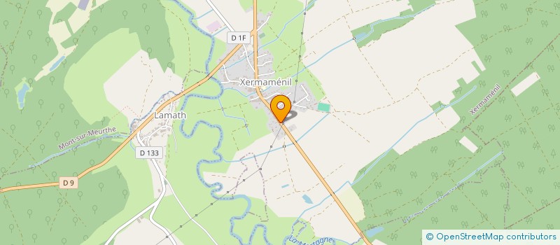 localisation de l'entreprise MONSIEUR WARREN BOERG  XERMAMENIL